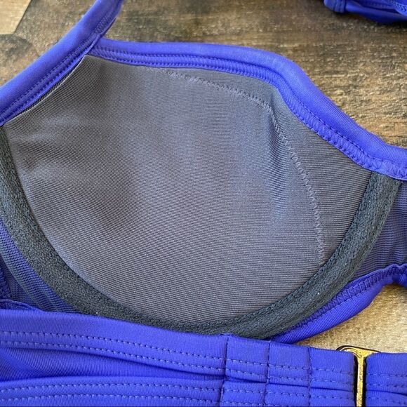 Victoria’s Secret Original 2011 Swim Push Up Halter Bikini Top Size 34B - Picture 5 of 7